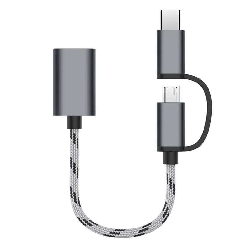 Neuer Typ C zu USB 3,0 Adapter Typ C/Micro USB Stecker zu USB 2,0 Buchse Konverter otg Daten übertragungs adapter mobiles Zubehör