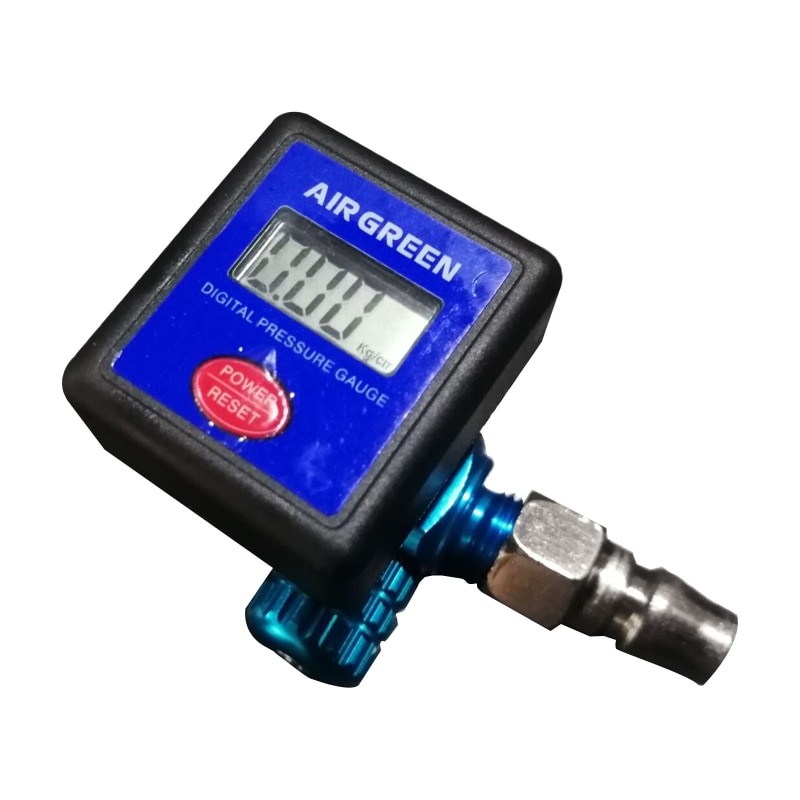 Airbrush Electronic Pressure Regulator LCD Digital Display Air Pressure Gauge