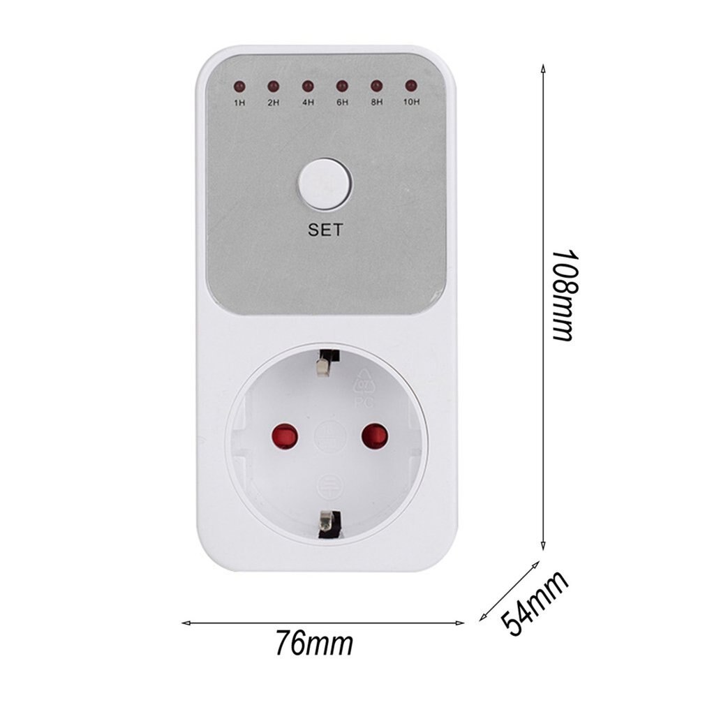 Mini Led 120V 15A 1H-10H Countdown Timer Schakelaar Stopcontact Plug-In Tijd Controle voor Keuken Elektrisch Apparaat Us Eu Au Plug