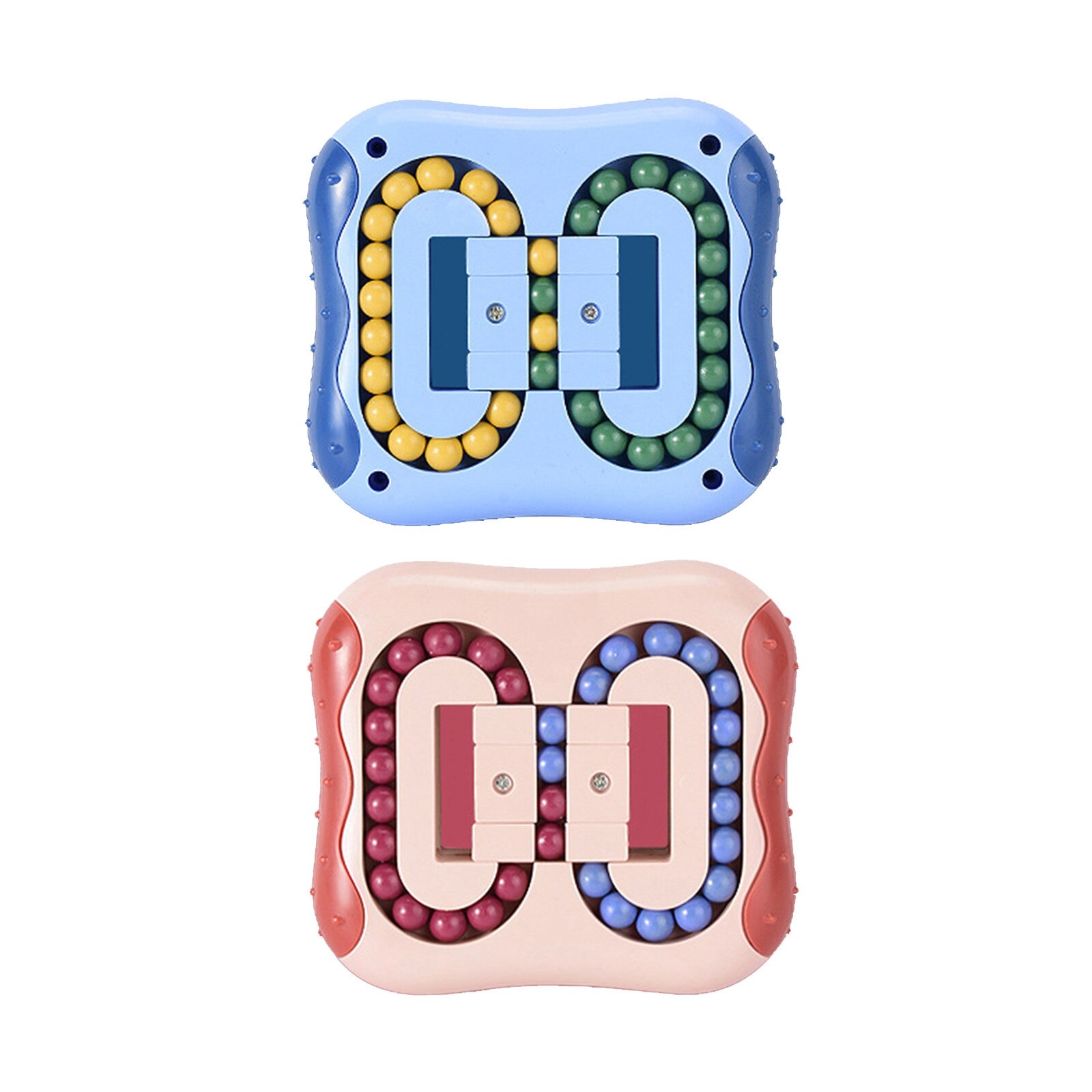 Hamburger Puzzel Kubus Roterende Magic Worden-Een Vingertop Toy Stress Relief Speelgoed Voor Kinderen En Volwassen Stress Iq Brain teaser Puzzels: B