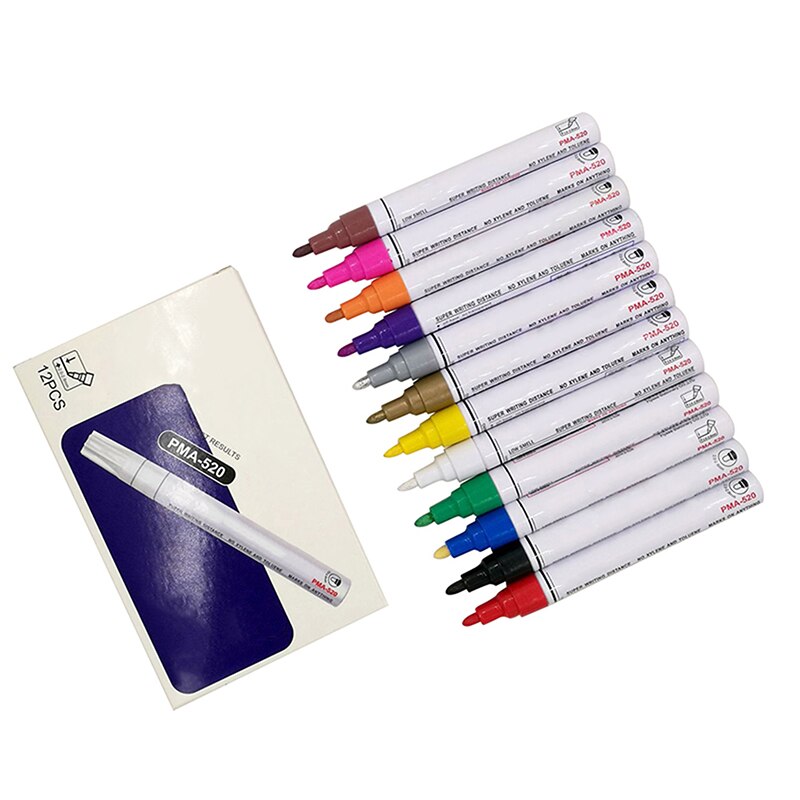 Paint Markers Crafts Supplies Paint Pens for Rock Painting Easter Eggs Paint Marker Pens for Kids Adults DIY Card Making GDeals: Default Title