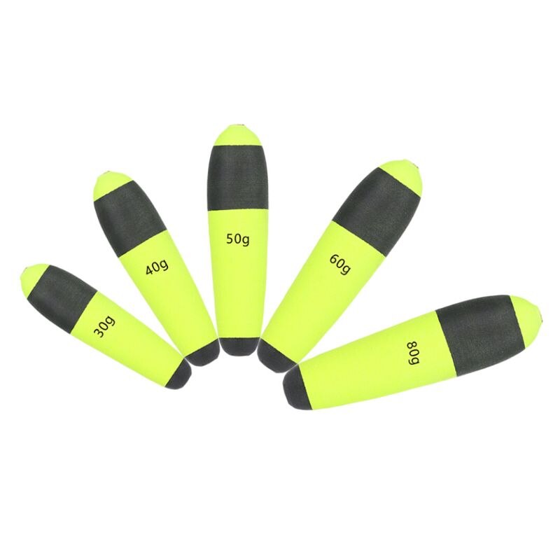 PXPF 5 pcs/pack EVA Foam Bobber Float Floatability Saltwater Fishing Buoys Catfish Pique Floats Live Bait