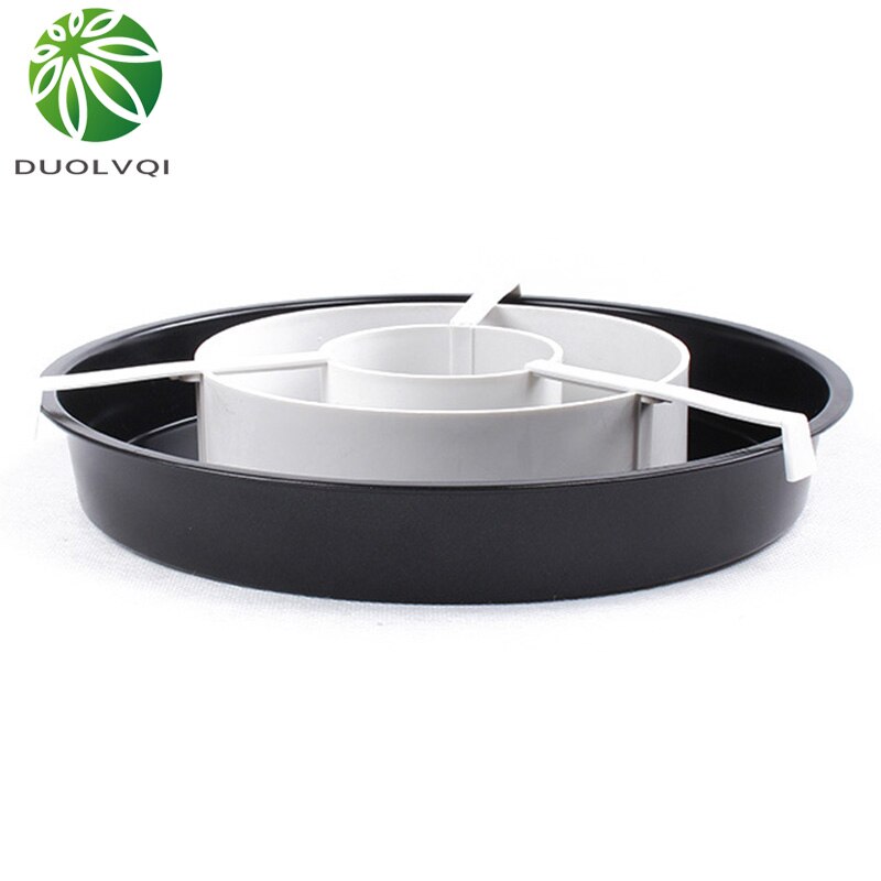 Holaroom Checkerboard Cake Mold 3pcs Non-Stick Baking Pan Tin Divider Set DIY Bakeware Pizza Pan