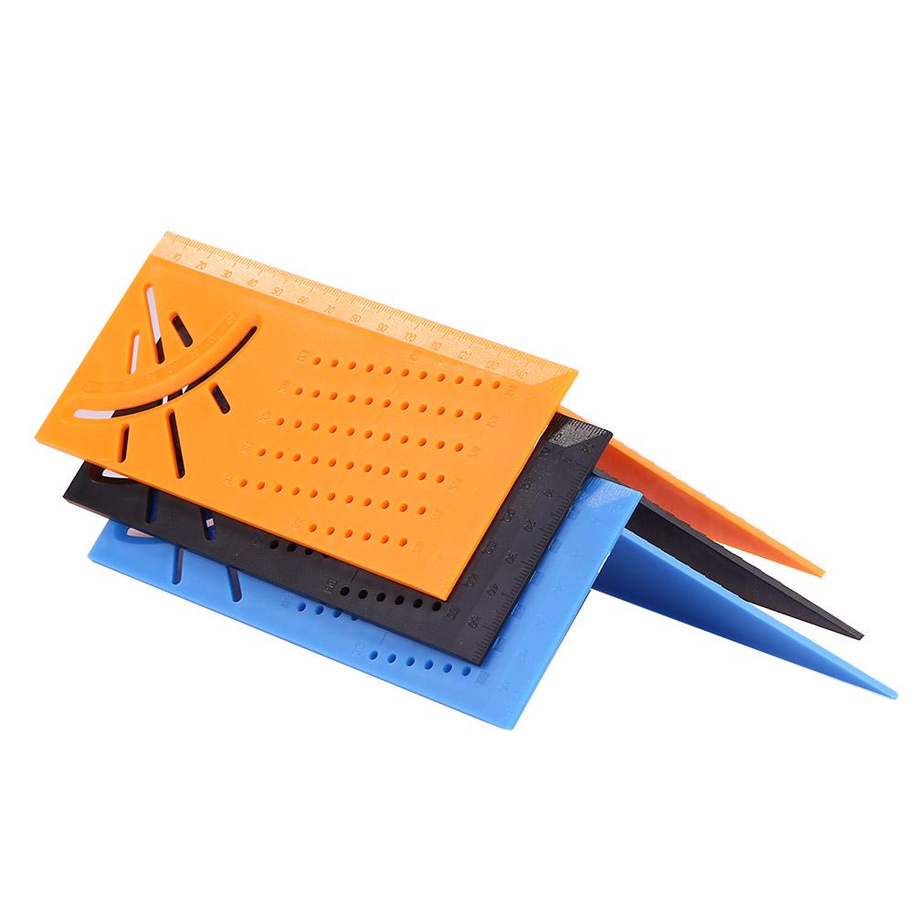 Woodworking Scribe Mark Line Wood Gauge Caliper Ruler Carpenter Multifunctional Measuring Tool Integrated Scribe Drilling Tool