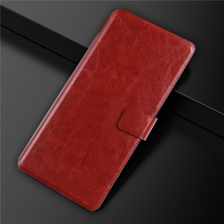 Para alcatel 1se 2020 caso de couro do plutônio volta flip capa protetora para alcatel 1se 5030f telefone protetor carteira saco escudo capa: DY Brown