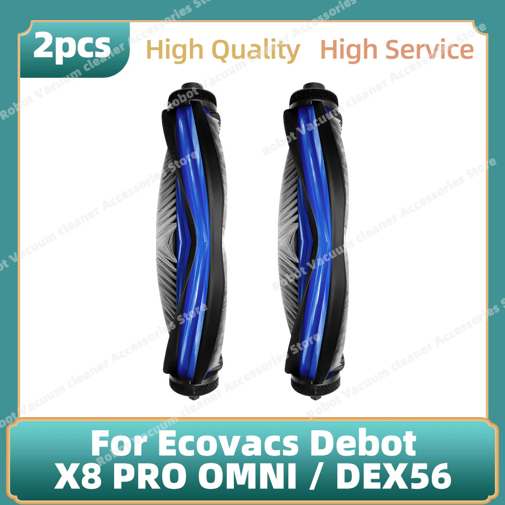 Compatibel Voor Ecovacs Deebot X8 PRO OMNI/DEX56 Accessoires Belangrijkste Zijborstel Mop Doek Stofzak Vervangende Onderdelen: Light Grey