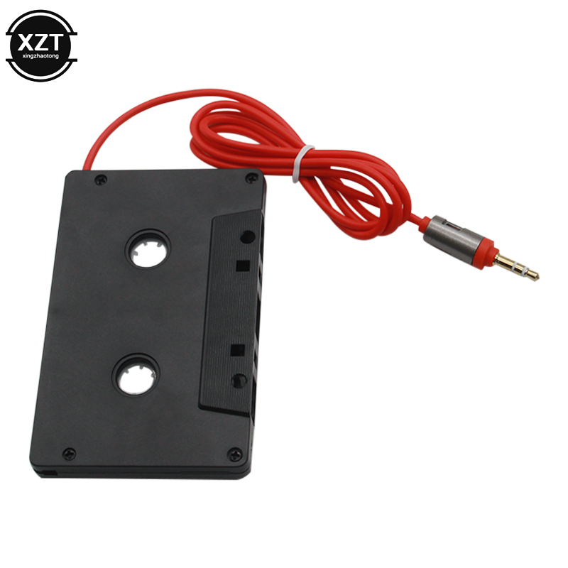 Adaptateur Cassette Audio pour Voiture, Jack 3.5mm, Convertisseur pour urgent, iPhone, MP3, Câble AUX, Lecteur CD, Nouveauté