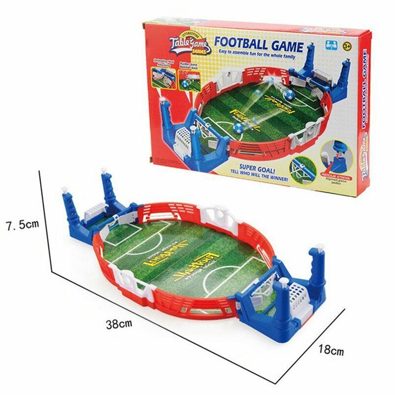 Mini Table Top Football Game Set Desktop Soccer Indoor For Kids Party Adult H7JP