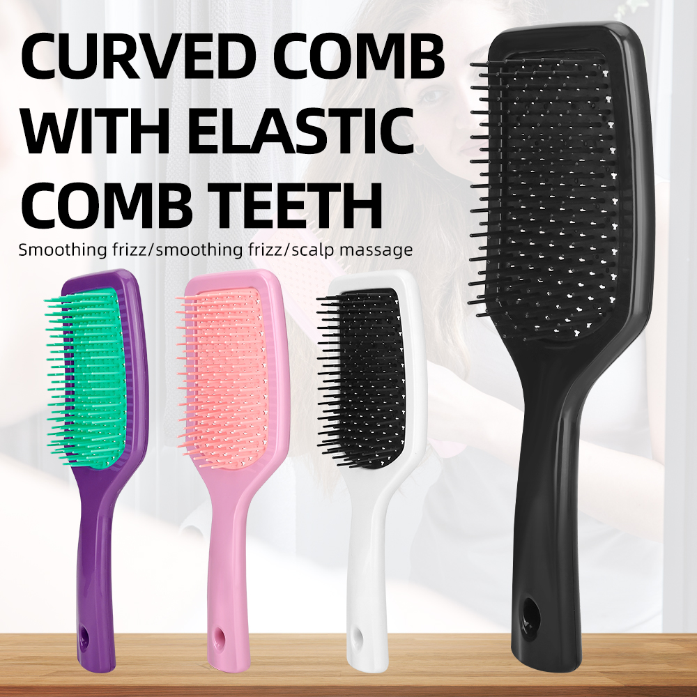 Air Cushion Hair Brush Painless Detangling & Anti-Static, Scalp Massage for All Hair Types Styling Tool for Wet Dry Salon Home