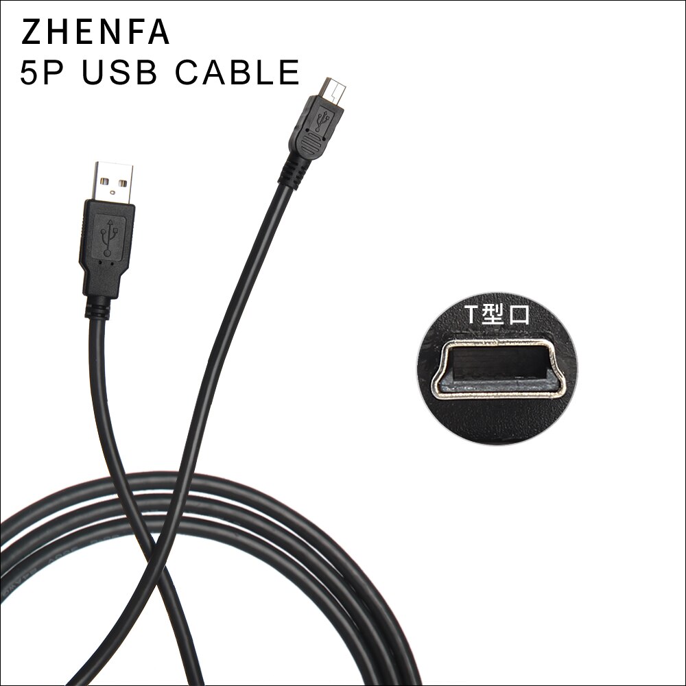 Zhenfa Usb-kabel voor gopro Camera hero3 hero3 + hero4 hero2 GP80 voor Gopro 4 3 accessoires mini usb-kabel opladen datakabel
