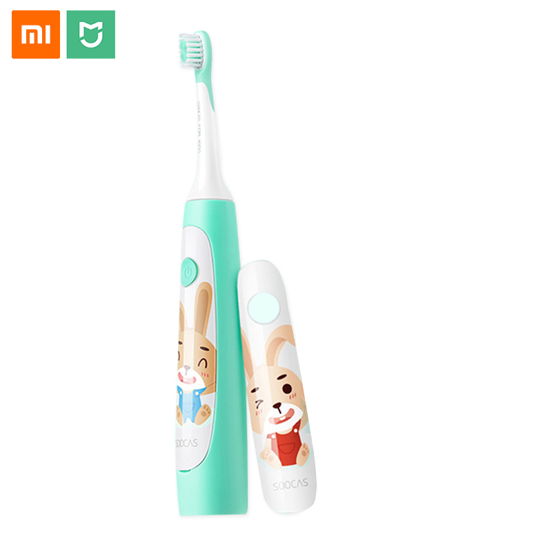 Xiaomi Soocas Sonic Elektrische Tandenborstel Tandenborstel Mijia Kinderen Kids Waterdichte Oplaadbare Elektrische Tandenborstel Dental Care