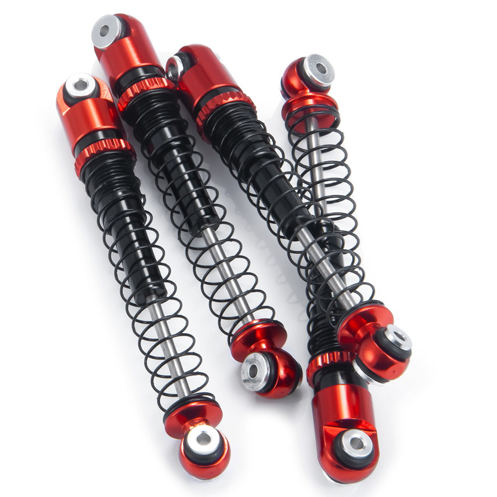 YEAHRUN 31/32/39, 5/43/48/53mm amortiguador de aleación de aluminio para Axial SCX24 1/24 RC coche camión actualización piezas Accesorios: Caqui