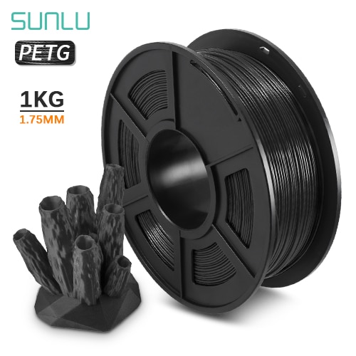 Filament PETG pour impression 3D, 1.75MM, pour pendentif de forme de lampe, sans bulle, 1KG/100% lbs, tolérance de bobine +/-0.02mm