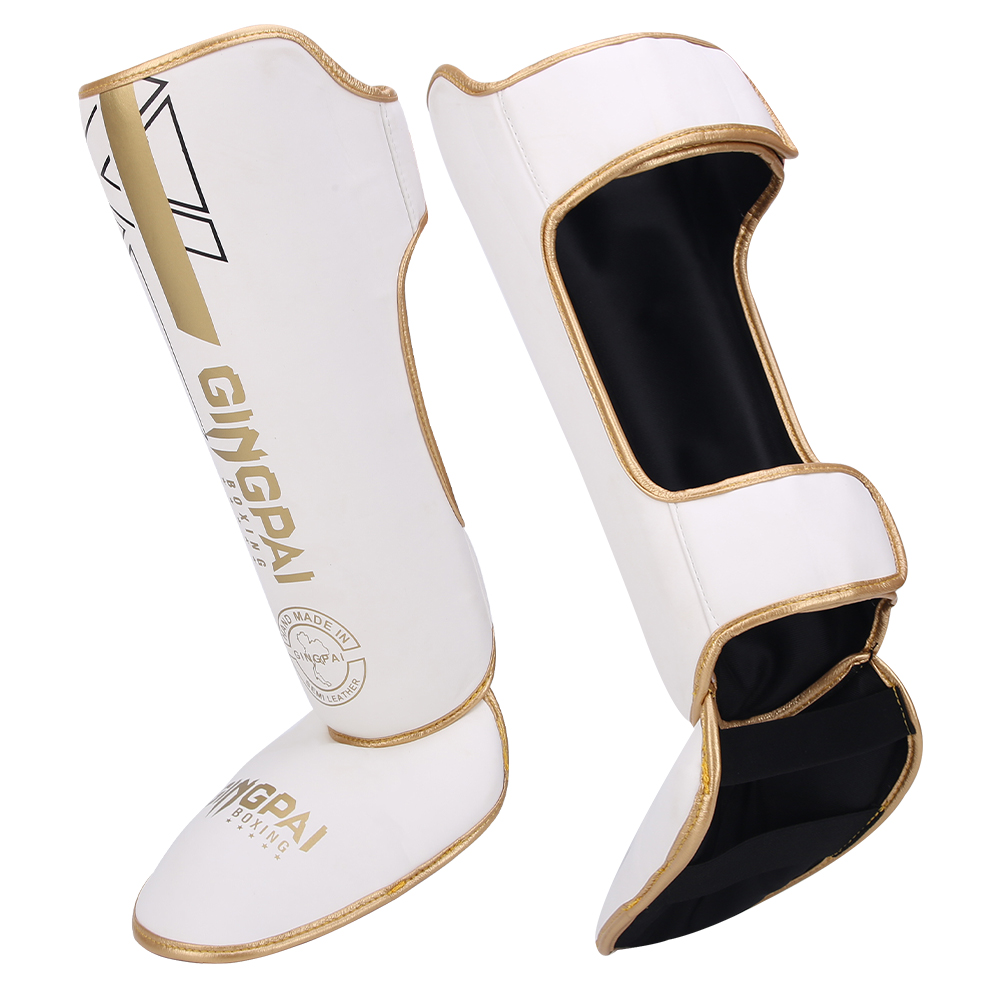 1 Paar MMA Boxen Muay Thai Schienbeinschoner Kickboxen Beinstütze Schild Ausrüstung Karate Knöchel Fußschutz Knöchel Legging