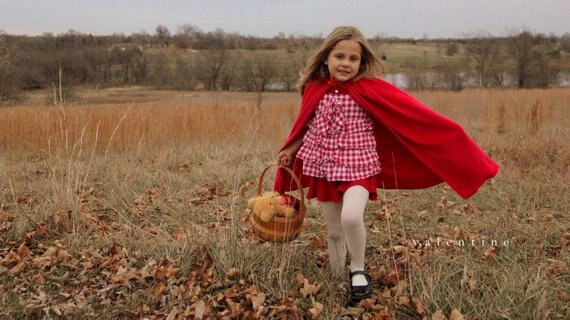 Disfraz de princesa Blancanieves y Caperucita roja con capucha, capa suave, para niñas de 3 a 6 años