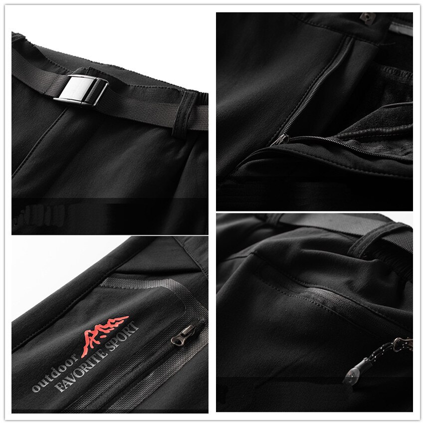 Mountainskin Winter Men&#39;s Pants Windproof Outdoor Sports Water Repellent Camping HikingTrekking Breathable Male Trousers VA883