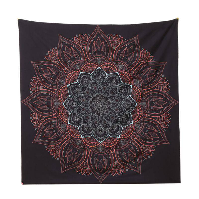 Indische Mandala Wandteppich Hängen Sandy Strand Werfen Teppich Cke Camping Zelt Reise Matratze Böhmischen Schlafen Pad Wandteppiche