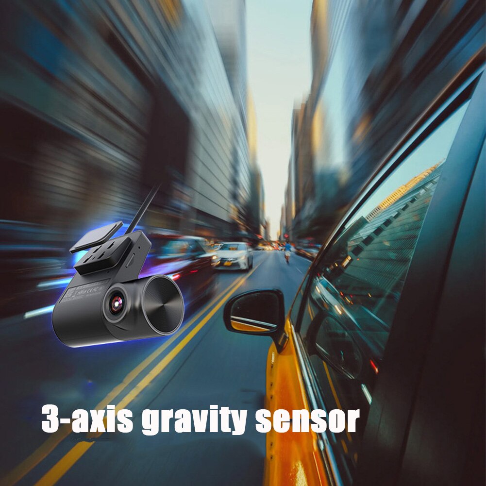 Wifi-rijrecorder auto dashcam instelbare gevoeligheid 1080p 12-36v dashboardcamera recorder autostyling