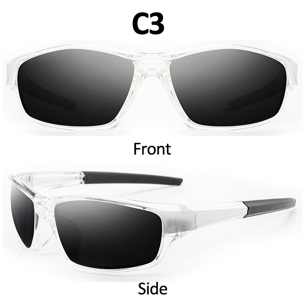 Gepolariseerde Zonnebril Rijden Sport Zonnebril Wandelen Goggle Vissen Bril UV400 Vrouwen Mannelijke Shades Reizen Brillen: C3