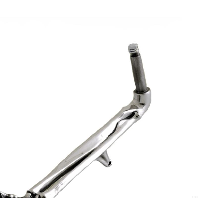 H7bd atv universal ajustável kickstand suporte lateral rack estacionamento suporte pé scooter e-bike suporte lateral