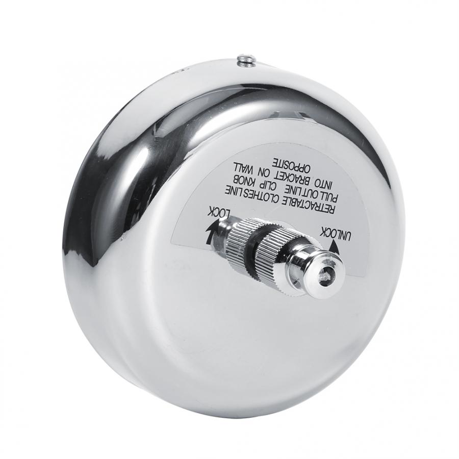 Stainless Steel Retractable Clothes Line Dryer Indoor Outdoor Laundry Single Clothesline Home Indoor Clothesline