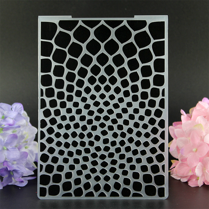 YLEF095 – dossier de gaufrage en plastique flocon de neige pour pochoirs de Scrapbooking, bricolage de cartes d&#39;album Photo, modèle de Scrapbooking de décoration