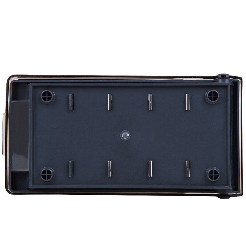 Plastic Business Card Holder Box for Desktop Business Card Storage Box File Index Card Storage Box