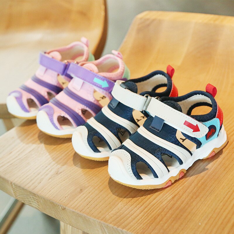 Jongens meisjes strand sandalen kinderen slippers zomer kinderschoenen weerstand ademend zacht antislip baby sandalen