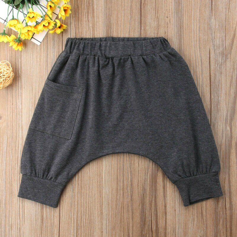 0-5Y enfants enfant bébé garçon Harem Sport pantalon survêtement pantalons Leggings vêtements bébé Costume
