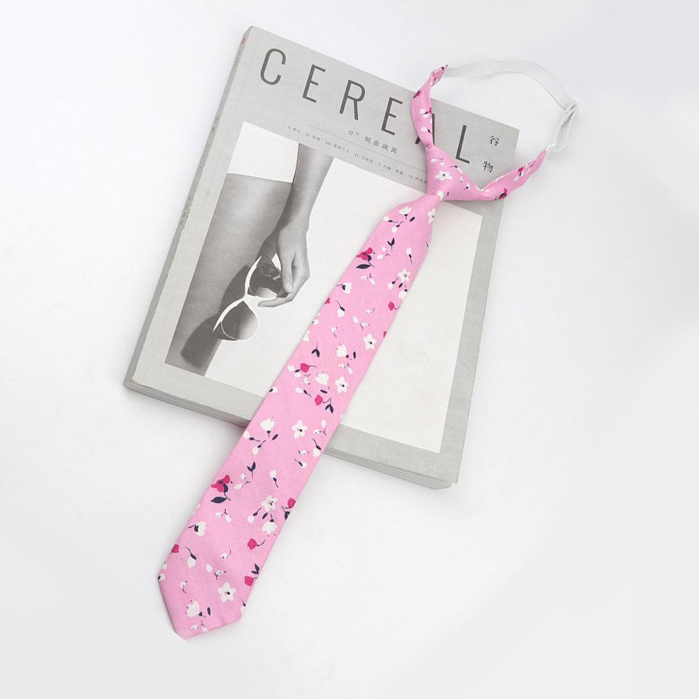 Cravate en coton coloré pour enfants, 5cm de largeur, chien canard, fruits, cravates pour garçons, mince, étroite et épaisse: 15