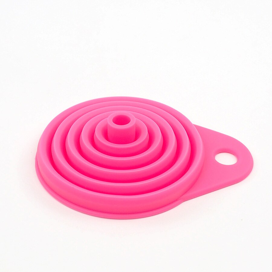 1pc mini silicone hopper Foldable Funnel Hopper Kitchen Cozinha Cooking Tools Accessories plaster shovel hopper Kitchen Gadgets: 5