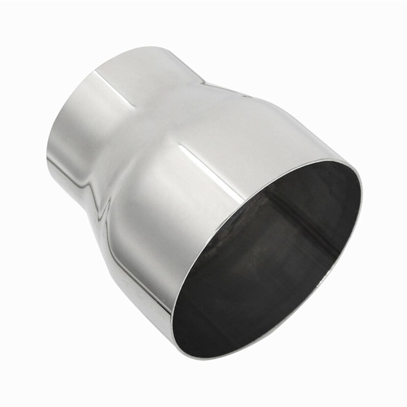 3 Inch ID to 4 Inch OD Car Rear Exhaust Pipe Kit Tip Connector Adapter Reducer Tube