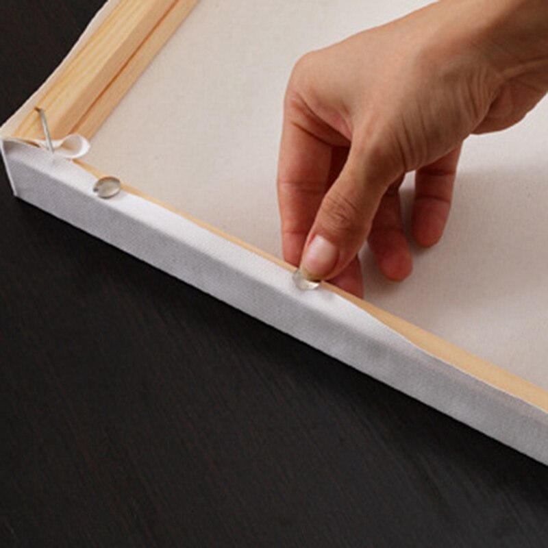 Wooden Telescopic Pole Painting Canvas Wooden Frame Gallery Packaging Oil Painting, Canvas Mounting Kit (40X50cm)