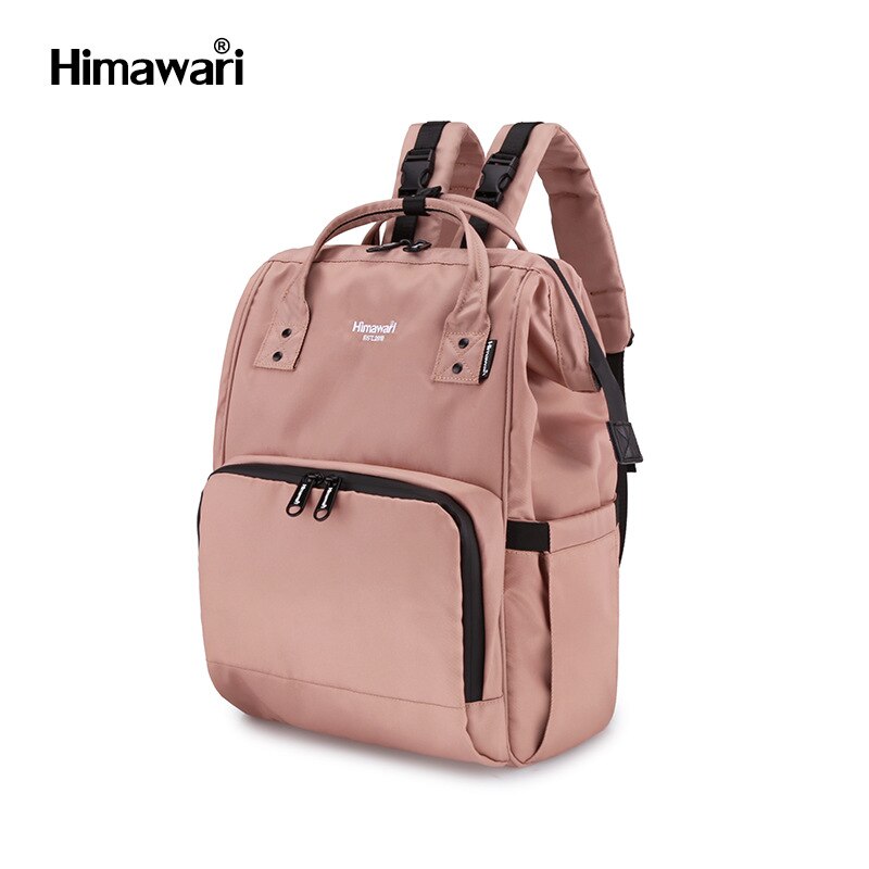 Sac à dos à couches pour femmes, à la , grande capacité, Anti-vol, pour soins de bébé: Pink