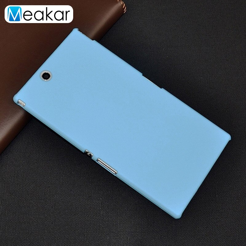 Coque Cover 6.44For Sony Xperia Z Ultra Case Voor Sony Xperia Z Ultra C6833 Xl39H C6802 C6806 Telefoon Terug Coque cover Case: sky blue
