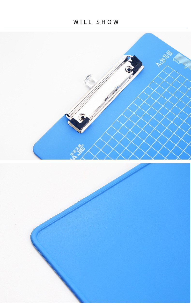 A4/A5 Plastic Klembord Schrijven Klembord Opknoping Map Schrijfblok Note Holder