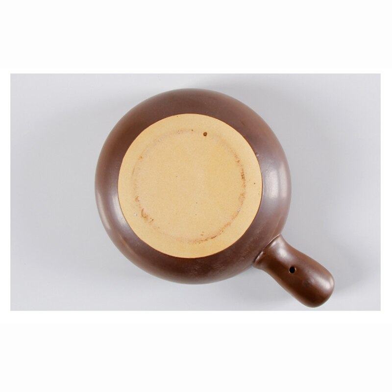 650Ml 900Ml Braadpan Rijst Noodle Pap Melk Soep Klei Stoofpot Aardewerk Kookpot Decoct Chinese Met Handvat Oor klei Pot