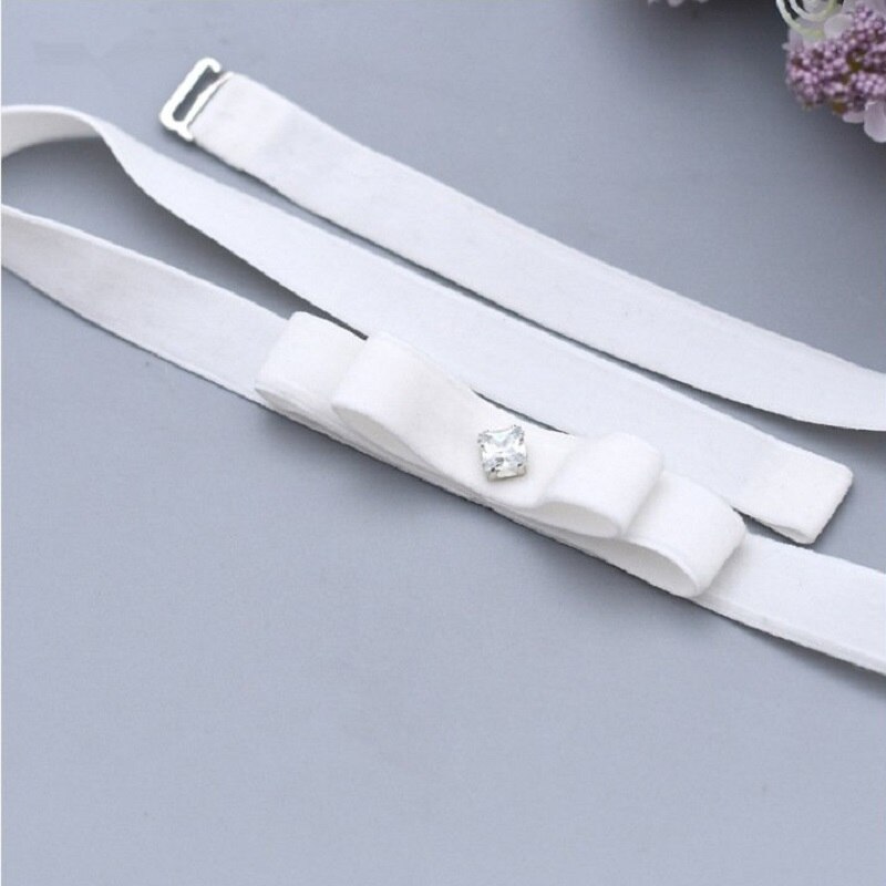 Rose élastique robe de soirée ceinture ceinture de mariée Abiye robe de nuit accessoires Mariage Bow demoiselle d'honneur Simple ceinture de mariée B69