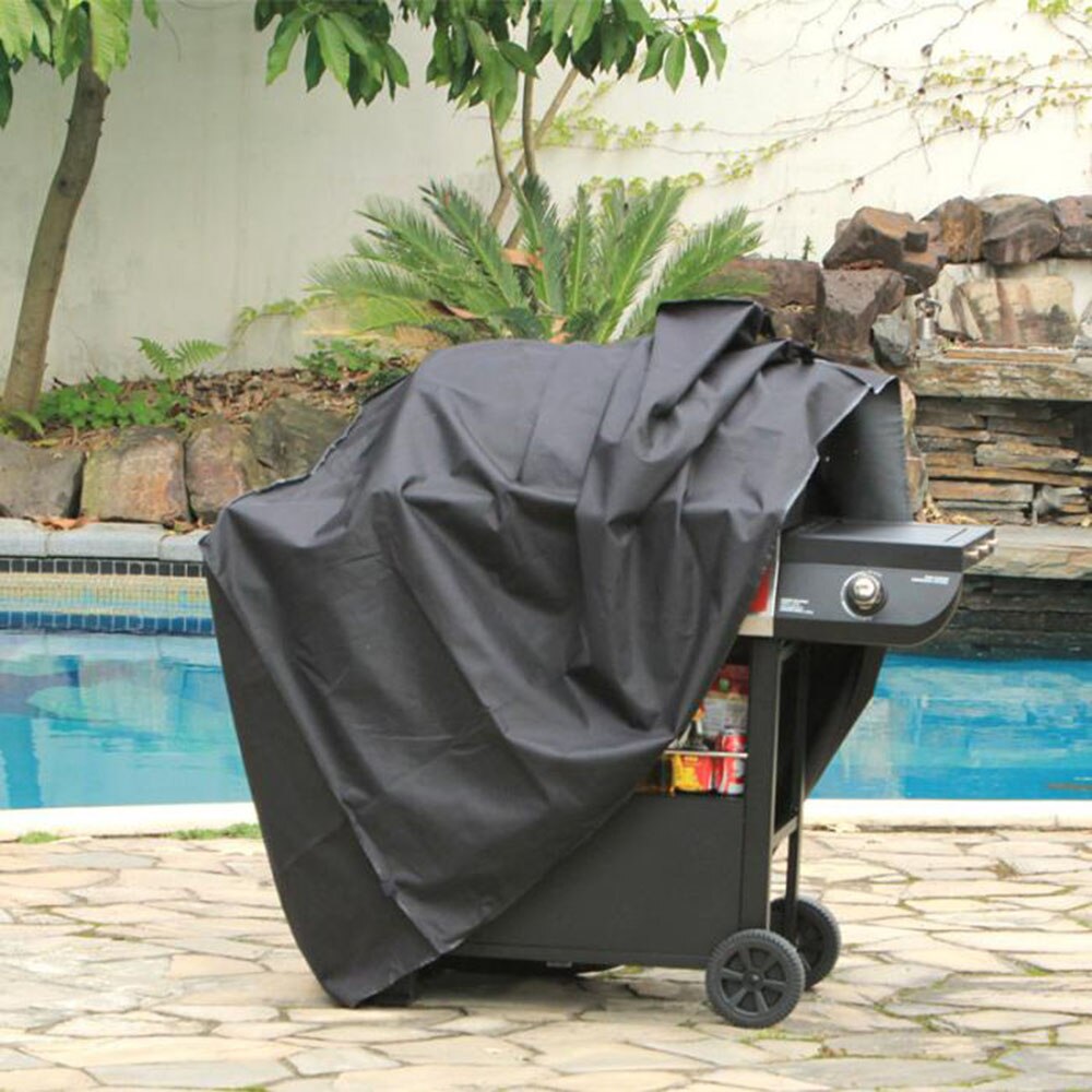 Bærbart vanntett bbq grill grill trekk utendørs regn for gass kull elektrisk grill trekk hjem tilbehør