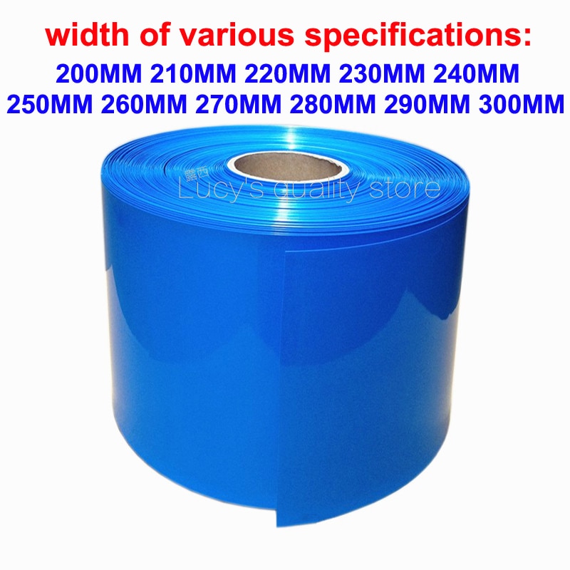 1M 18650 bateria litowa PVC termokurczliwa bateria rurowa pokrywa PVC folia termokurczliwa izolacja termokurczliwa