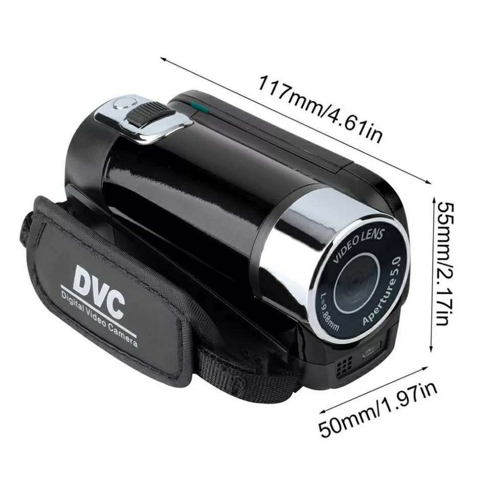 Mini Children's Digital Camera 270 Degree Rotation Screen HD 2MP Kids Birthday Christmas Portable Photo Video Camcorder
