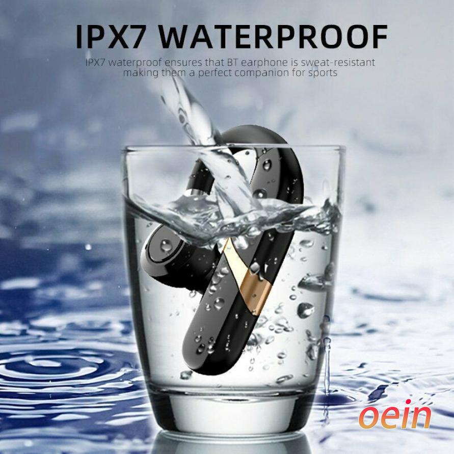 Draadloze Bluetooth Oortelefoon Oorhaak Business Enkele Hoofdtelefoon Met Microfoon Handsfree Drive Call Sport Headset Oordopjes Voor Telefoons