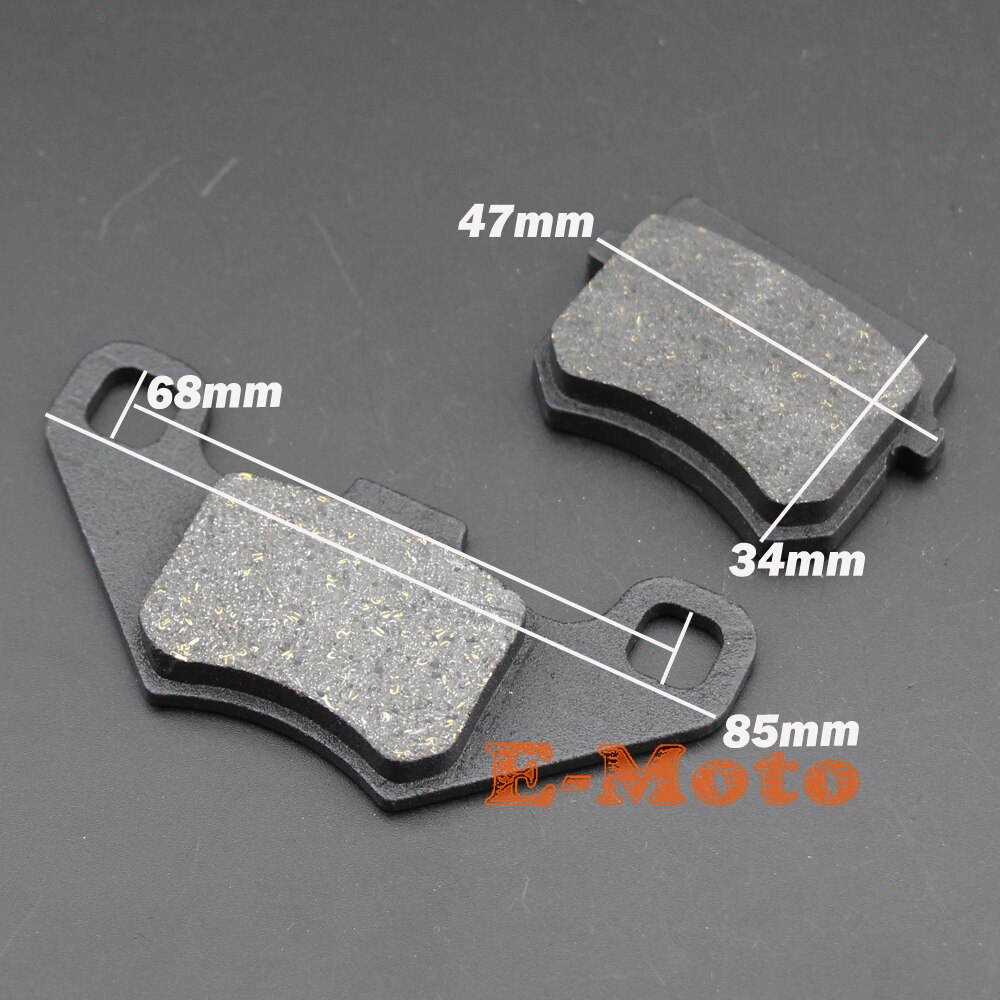 2sets Rear Disc Brake Pad Pads 50cc 70cc 90cc 110cc 125cc 150cc 200cc 250cc ATV Go Kart Pit Dirt Bike Mini Quad