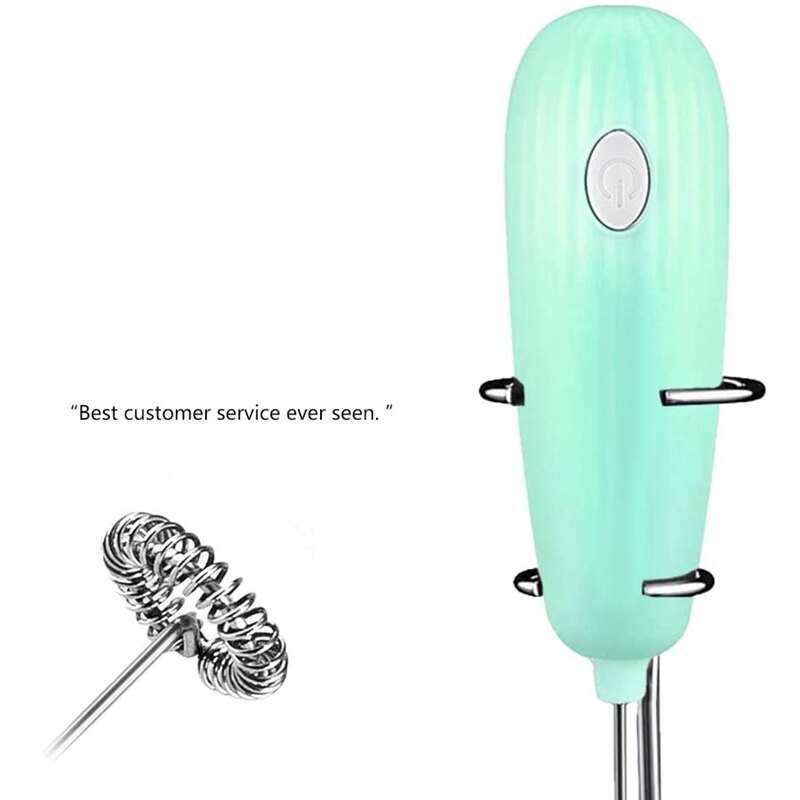 Milk Frother Handheld Electric Whisk Foamer Maker for Coffee Latte Chocolate Egg Mixer with Stand