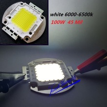 45 Mil High Power LED Lamp SMD 100 W Koel wit 6000-6500 K 3.5A gloeilamp 1 STKS