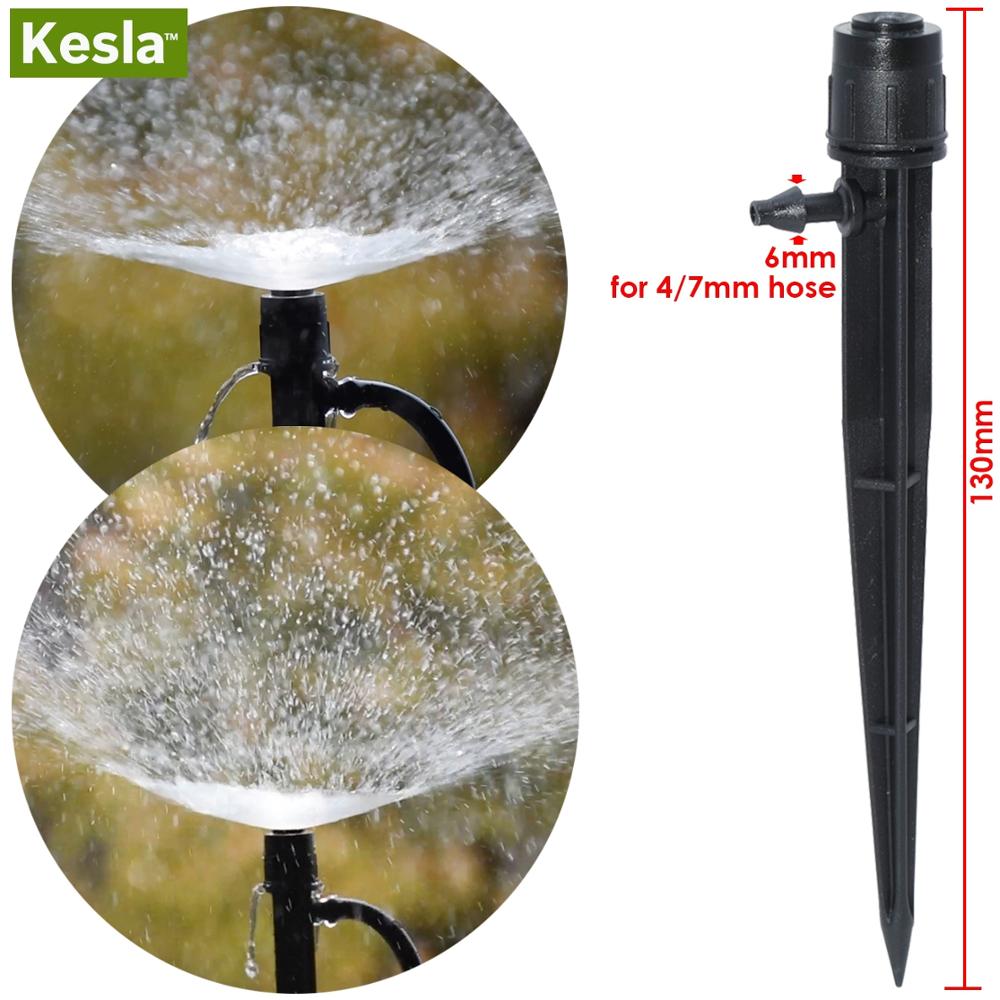 5M-35M Druppelsysteem Diy Automatische Watering Tuinslang 1/4 ''Micro Drip Bewatering Kits 4/7 Mm Verstelbare Drippers