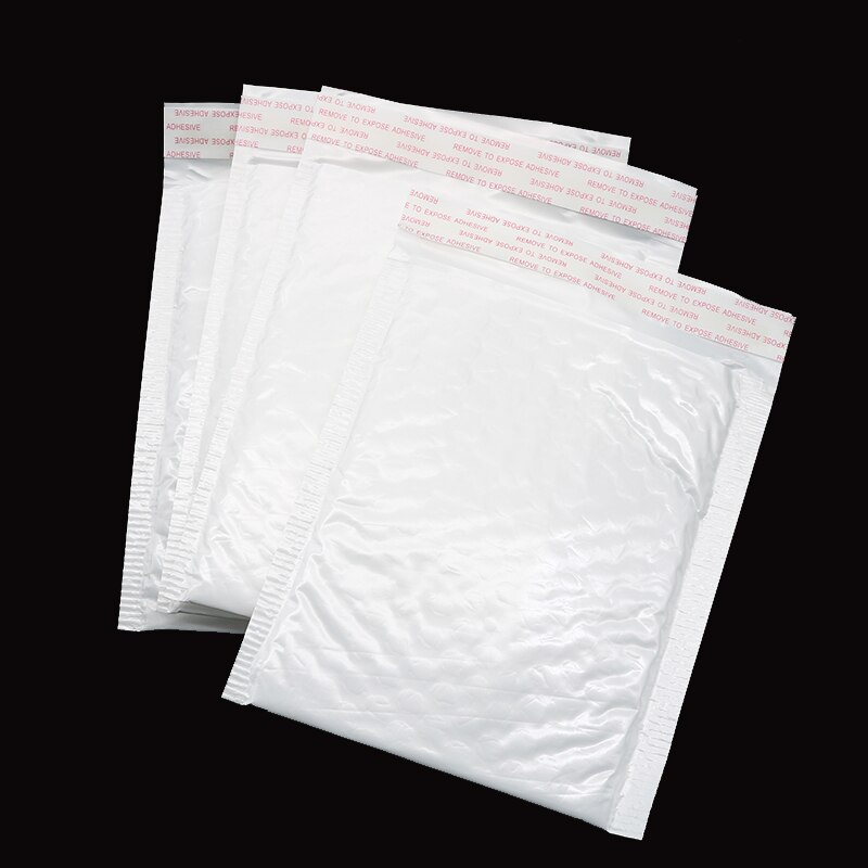 50 Stuks Van Verschillende Specificaties Witte Zak Schuim Envelop Foam Folie Kantoor Verpakking Envelop Trillingen Tas Bubble Mailer