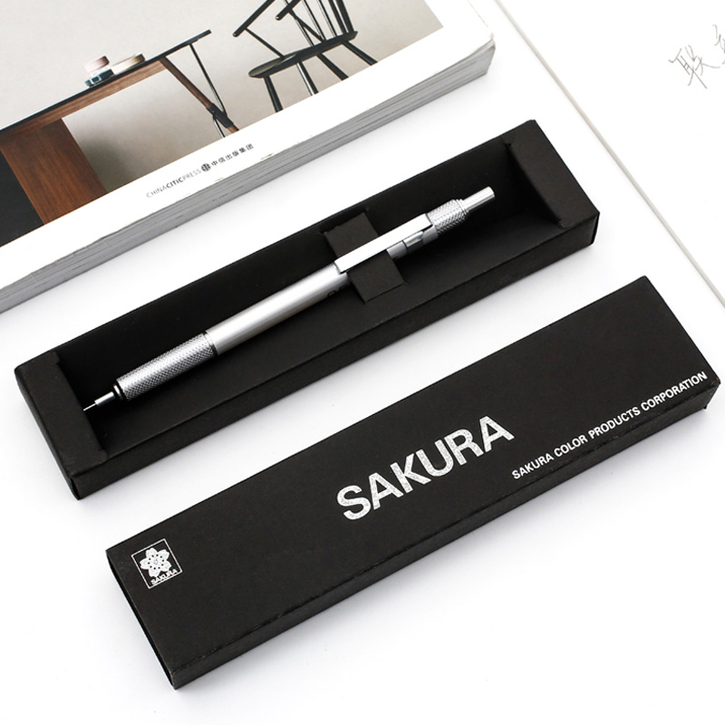 SAKURA-lápiz automático para dibujo de flores de cerezo, 1 unidad, XS-305, 0,3/0,5mm, de plomo continuo