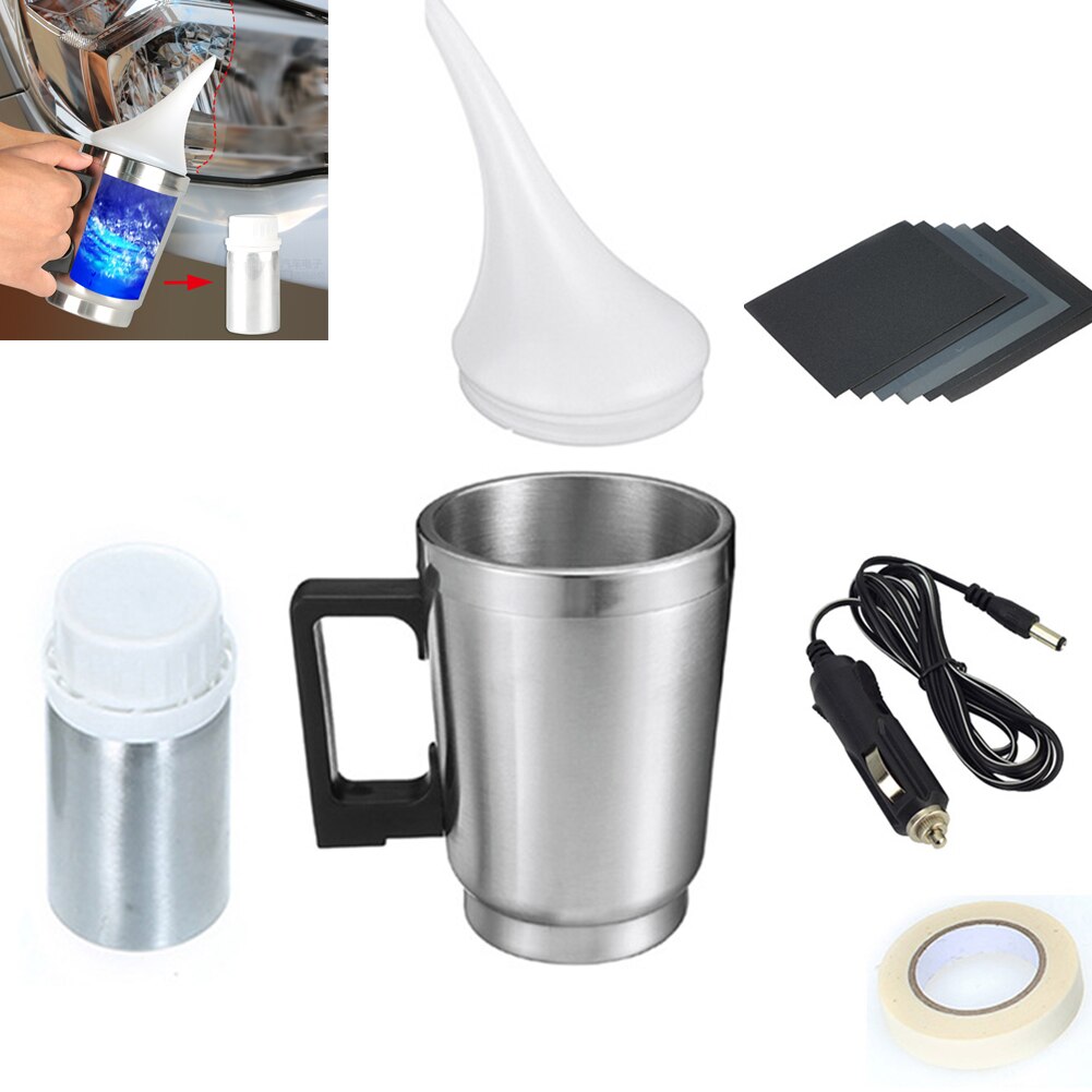 Auto Scheinwerfer Restaurierung Reparatur Bausatz Auto Scheinwerfer Polieren Dampf Flüssigkeit Polymer Chemische Polieren Scheinwerfer Restaurierung Bausatz
