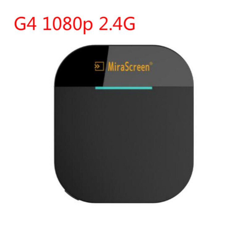 Miracast Airplay Ontvanger Wifi Dongle Spiegel Screen Streamer Cast Mirascreen G5 2.4G 5G 4K Draadloze Hdmi Dongle tv Stick: G4 1080p 2.4G